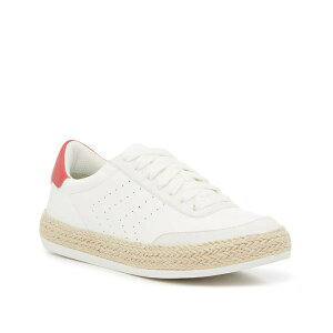 hN^[EV[ fB[X Xj[J[ V[Y Madison Fun Sneaker White/Red Synthetic