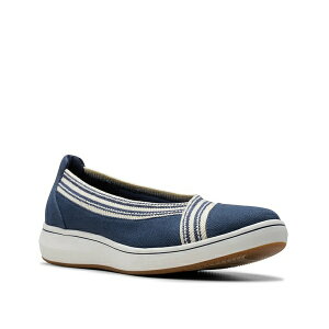 N[NX fB[X Xb|E[t@[ V[Y Cloudsteppers Breeze Sky Air Slip-On Navy/White