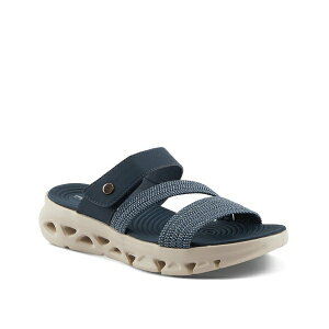 tNTX fB[X T_ V[Y Galvanesa Wedge Sandal Navy