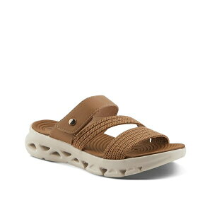 tNTX fB[X T_ V[Y Galvanesa Wedge Sandal Dark Brown