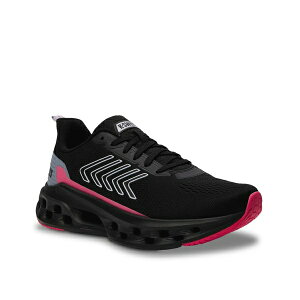 P[XCX fB[X Xj[J[ V[Y Melrose Tubes Lite Running Shoe - Women's Black/Pink