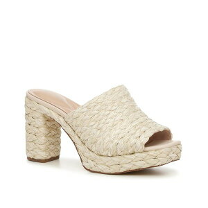 `[YEfCrbh fB[X T_ V[Y Prisca Platform Sandal Natural Beige