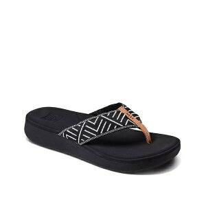 [t fB[X T_ V[Y Cushion Cloud Sandal Black