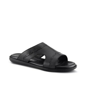 スプリングステップ メンズ サンダル シューズ Benn Slide Sandal Black
