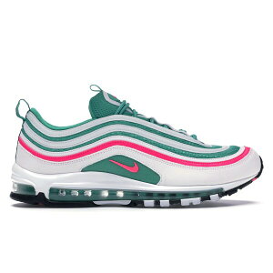 Nike �i�C�L �����Y �X�j�[�J�[ �yNike Air Max 97 South Beach�z �T�C�Y US_M_13 White/Pink Blast-Kinetic Green-Black