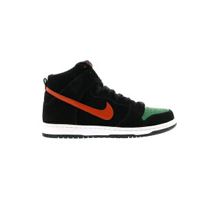 Nike �i�C�L �����Y �X�j�[�J�[ �yNike SB Dunk High Jagermeister�z �T�C�Y US_9.5(27.5cm) Black/College Orange-Pine Green