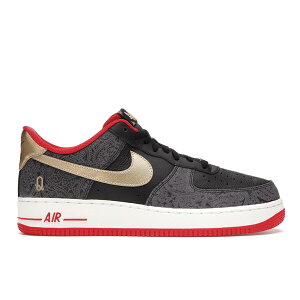 Nike �i�C�L �����Y �X�j�[�J�[ �yNike Air Force 1 Low Spades�z �T�C�Y US_8(26.0cm) Black/Metallic Gold-University Red