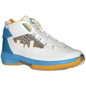 Jordan �W���[�_�� �����Y �X�j�[�J�[ �yJordan 22 OG Melo PE�z �T�C�Y US_10.5(28.5cm) White/Metallic Silver-University Blue