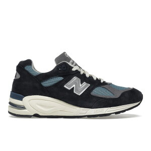 New Balance �j���[�o�����X �����Y �X�j�[�J�[ �yNew Balance 990v2 MiUSA Teddy Santis Navy Castlerock�z �T�C�Y US_M_4.5 Navy/Castlerock