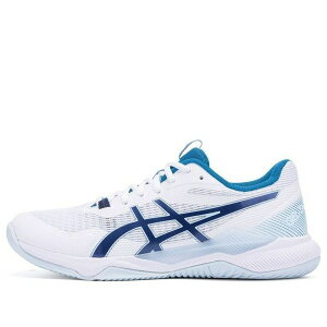 ASICS �A�V�b�N�X ���f�B�[�X �X�j�[�J�[ �y(WMNS) ASICS Gel Tactic 'White Indigo Blue' 1072A070-104�z �T�C�Y US_W_11