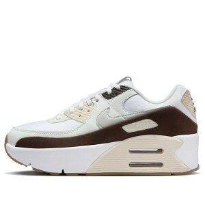 Nike �i�C�L ���f�B�[�X �X�j�[�J�[ �y(WMNS) Nike Air Max 90 LV8 'White Baroque Brown' FD4328-102�z �T�C�Y US_5.5(22.5cm)
