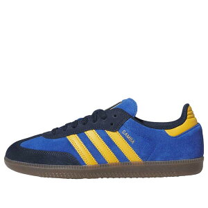 adidas �A�f�B�_�X �����Y �X�j�[�J�[ �T���o �yadidas Samba ADV 'Collegiate Navy Preloved Yellow Royal Blue' HQ9283�z �T�C�Y US_5(23.0cm)
