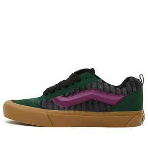 Vans �o���Y �����Y �X�j�[�J�[ �yVans Knu-Skool 'Jumbo Cord - Green Purple' VN0009QC6KL�z �T�C�Y US_8(26.0cm)