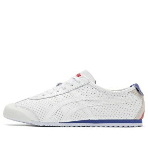 Onitsuka Tiger �I�j�c�J�^�C�K�[ �����Y �X�j�[�J�[ �yOnitsuka Tiger Mexico 66 'White Blue' D4J2K-0101�z �T�C�Y US_6.5(24.5cm)