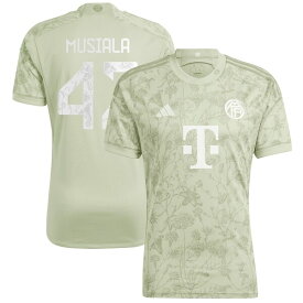 アディダス メンズ ユニフォーム トップス Jamal Musiala Bayern Munich adidas 2023/24 Oktoberfest Replica Player Jersey Green