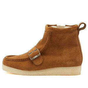Clarks �N���[�N�X �����Y �X�j�[�J�[ �yClarks x END. x Beams Plus Walla Hi Strap 'Dark Brown' 26176622�z �T�C�Y US_10(28.0cm)