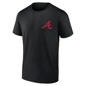 ファナティクス メンズ Tシャツ トップス Atlanta Braves Fanatics Branded In It To Win It TShirt Black