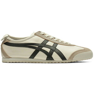 Onitsuka Tiger �I�j�c�J�^�C�K�[ �����Y �X�j�[�J�[ �yOnitsuka Tiger Mexico 66 Ivory Black�z �T�C�Y US_6.5(24.5cm) Ivory/Black