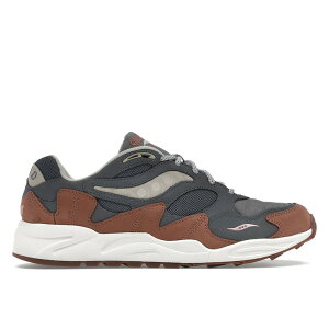 Saucony �T�b�J�j�[ �����Y �X�j�[�J�[ �ySaucony Grid Shadow 2 Secure Pack�z �T�C�Y US_9.5(27.5cm) Grey/Brown