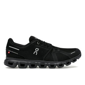 On I Y Xj[J[ yOn Running Cloud 6 All Blackz TCY US_12(30.0cm) Black/Black