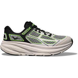 Hoka One One �z�J�I�l�I�l �����Y �X�j�[�J�[ �yHoka One One Clifton One9 Black White Green�z �T�C�Y US_M_4.5 Black/White/Green