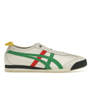 ASICS �A�V�b�N�X �����Y �X�j�[�J�[ �yOnitsuka Tiger Mexico 66 SD Birch Green Red Yellow�z �T�C�Y US_12.5(30.5cm) Birch/Green