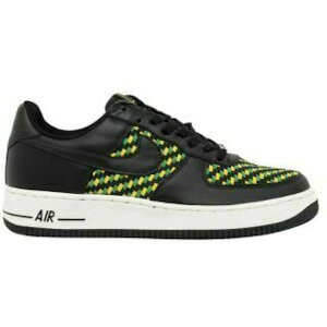 Nike iCL Y Xj[J[ yNike Air Force 1 Low Premium Woven Black Green Yellowz TCY US_8.5(26.5cm) Black/Black/Classic Green/Varsity Maize