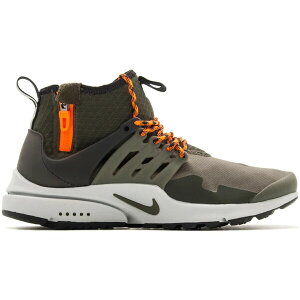 Nike �i�C�L �����Y �X�j�[�J�[ �yNike Air Presto Mid Utility Cargo Khaki�z �T�C�Y US_12(30.0cm) Cargo Khaki/Cargo Khaki-Sequoia-Black