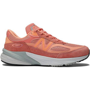 New Balance �j���[�o�����X �����Y �X�j�[�J�[ �yNew Balance 990v6 MiUSA Sunrise Rose�z �T�C�Y US_7(25.0cm) Sunrise Rose/White
