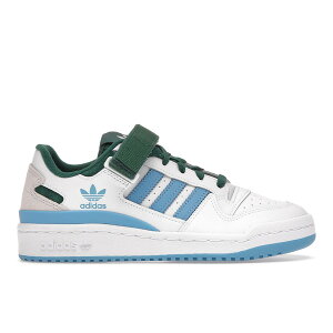 adidas �A�f�B�_�X �����Y �X�j�[�J�[ �yadidas Forum Low White Blue Green�z �T�C�Y US_10(28.0cm) White/Blue-Green