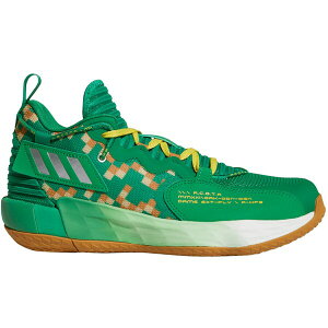 adidas �A�f�B�_�X �����Y �X�j�[�J�[ �yadidas Dame 7 EXTPLY Team Green�z �T�C�Y US_10.5(28.5cm) Team Green/Silver Metallic/Mesa