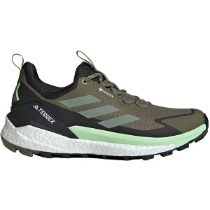 adidas AfB_X Y Xj[J[ yadidas Terrex Free Hiker 2.0 Low Gore-Tex Olive Strata Silver Green Core Blackz TCY US_9(27.0cm) Olive Strata/Silver Green/Core Black