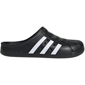 adidas �A�f�B�_�X �����Y �X�j�[�J�[ �yadidas Adilette Clogs Core Black Cloud White�z �T�C�Y US_9(27.0cm) Core Black/Cloud White/Core Black