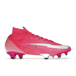 Nike �i�C�L �����Y �X�j�[�J�[ �yNike Mercurial Superfly 7 Elite Mbappe Rose FG Pink Blast�z �T�C�Y US_8(26.0cm) Pink Blast/Black/White