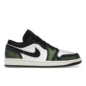 Jordan �W���[�_�� �����Y �X�j�[�J�[ �yJordan 1 Low Wear Away Electric Green�z �T�C�Y US_7(25.0cm) Black/Electric Green