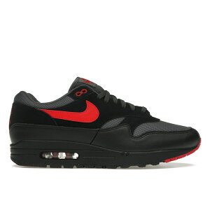 Nike �i�C�L �����Y �X�j�[�J�[ �yNike Air Max 1 Essential Vamps�z �T�C�Y US_8(26.0cm) Black/University Red/Iron Grey