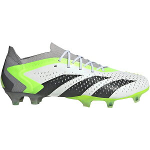 adidas �A�f�B�_�X �����Y �X�j�[�J�[ �yadidas Predator Accuracy.1 Low FG Crazyrush Pack�z �T�C�Y US_8.5(26.5cm) Cloud White/Core Black/Lucid Lemon
