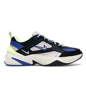 Nike �i�C�L �����Y �X�j�[�J�[ �yNike M2K Tekno Black Royal Volt�z �T�C�Y US_12(30.0cm) Black/Metallic Silver-Barely Volt-Sail