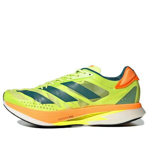 adidas �A�f�B�_�X �����Y �X�j�[�J�[ �yadidas Adizero Adios Pro 2 'Yellow Green' GX6728�z �T�C�Y US_8(26.0cm)