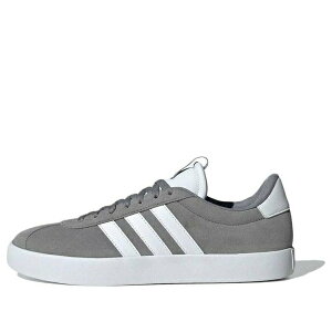 adidas �A�f�B�_�X �����Y �X�j�[�J�[ �yadidas VL Court 3.0 'Grey White' ID6276�z �T�C�Y US_M_4