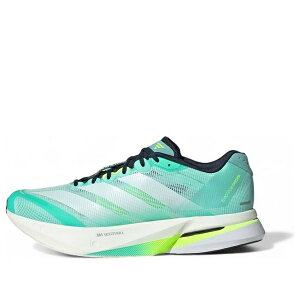 adidas AfB_X Y Xj[J[ yadidas Adizero Boston 13 'Flash Aqua Lucid Lemon' JS4945z TCY US_10.5(28.5cm)