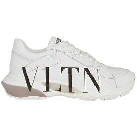 Valentino ヴァレンティノ メンズ スニーカー 【Valentino VLTN Bounce】 サイズ EU_40(25.0cm) Logo Print White Black