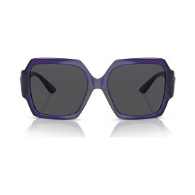 ヴェルサーチ レディース サングラス＆アイウェア アクセサリー Women's Sunglasses, VE4453 Transparent Purple