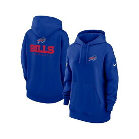 ナイキ レディース パーカー・スウェットシャツ アウター Women's Royal Buffalo Bills 2023 Sideline Club Fleece Pullover Hoodie Royal