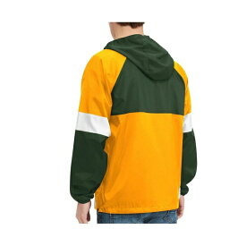 トミー ヒルフィガー レディース ジャケット＆ブルゾン アウター Men's Green Green Bay Packers Quarter-Zip Pullover Hoodie Jacket Green