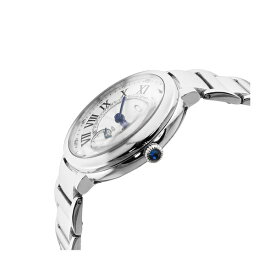 ジェビル レディース 腕時計 アクセサリー GV2 Women's Rome Silver-Tone Stainless Steel Swiss Quartz Bracelet Watch 36 mm Silver-Tone