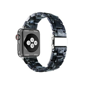 ポッシュ テック レディース 腕時計 アクセサリー Women's Claire Resin Band for Apple Watch Size-38mm,40mm,41mm Black