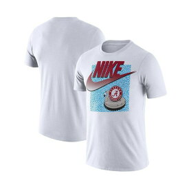 ナイキ レディース Tシャツ トップス Men's White Alabama Crimson Tide Swoosh Spring Break T-shirt White