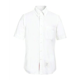 【送料無料】 トムブラウン メンズ シャツ トップス Shirts White