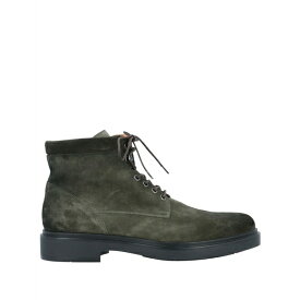 【送料無料】 サントーニ メンズ ブーツ シューズ Ankle boots Dark green